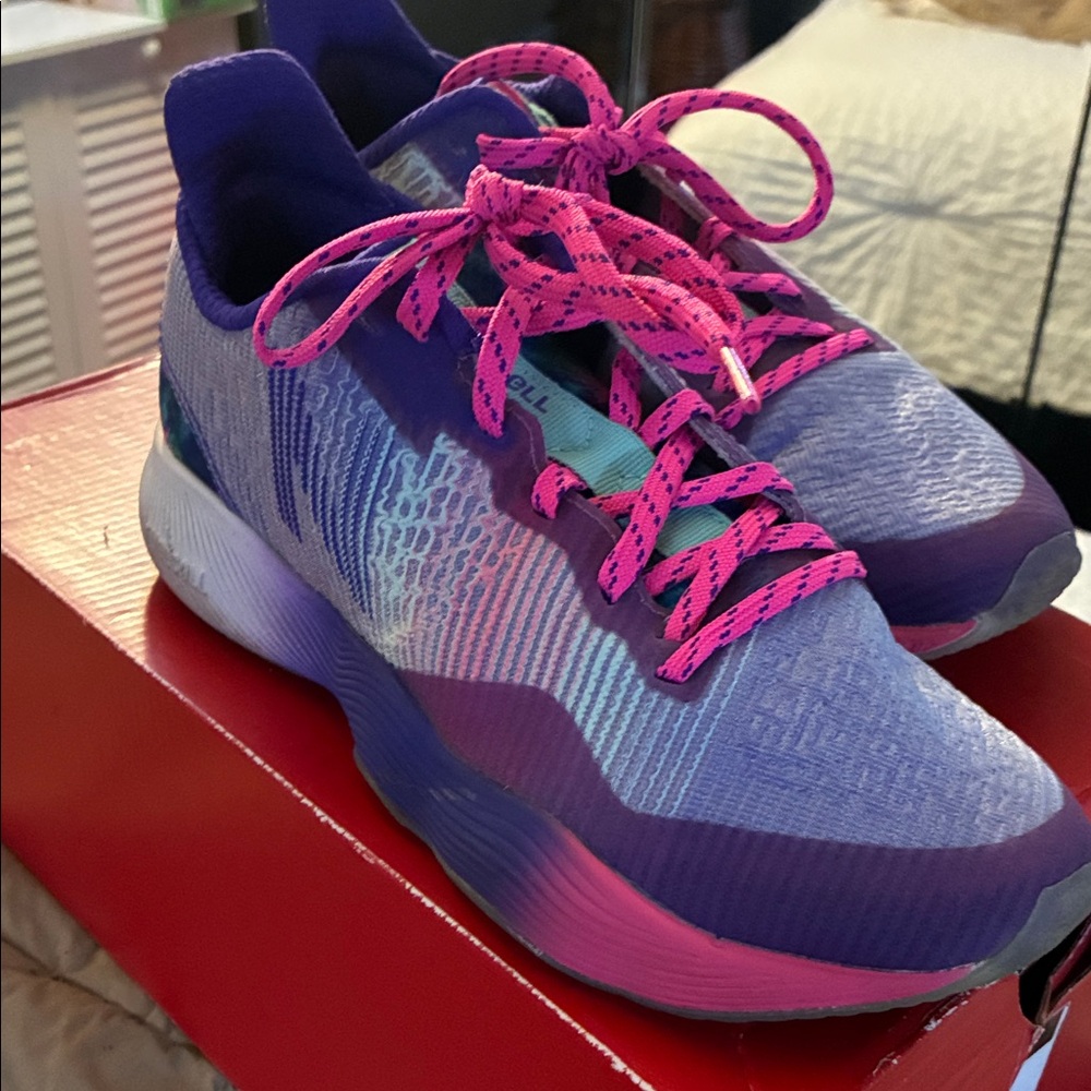 New Balance Purple and Pink Women's Athletic Shoes